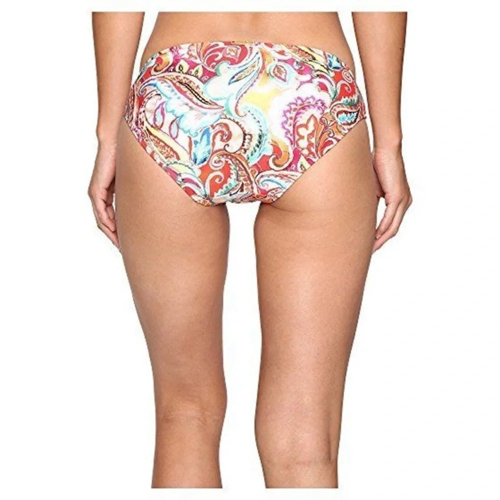 LAUREN RALPH LAUREN Women's Sunrise Printed Hipster Bikini Bottom